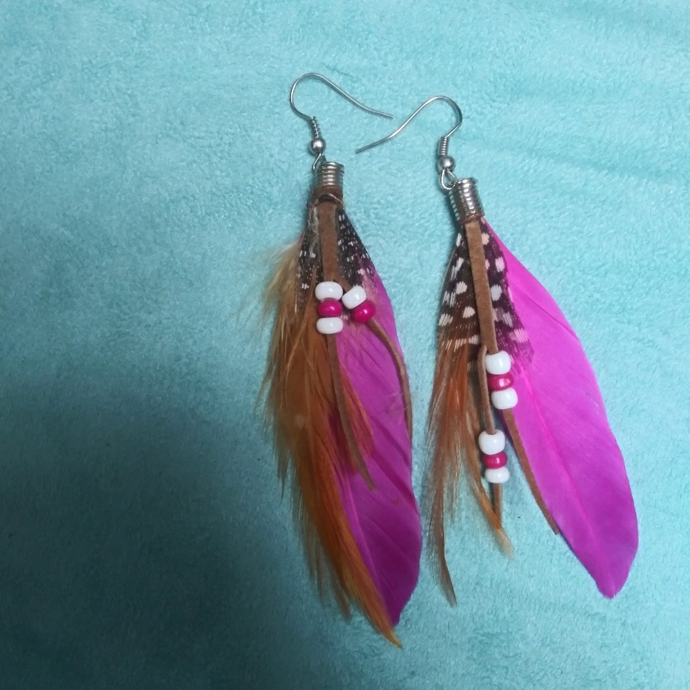 🆕Feather earrings